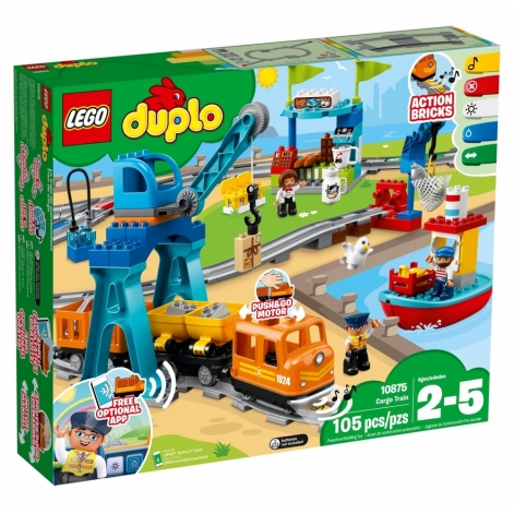 LEGO Конструктор Duplo Вантажний потяг 10875 - lebebe-boutique - 5