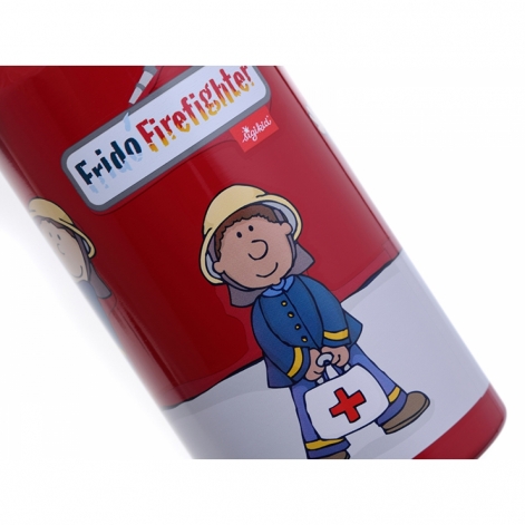 sigikid Пляшка для води Frido Firefighter (400 мл) - lebebe-boutique - 4