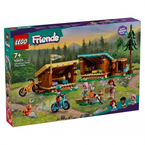 LEGO Конструктор Friends Затишні хатинки у пригодницькому таборі