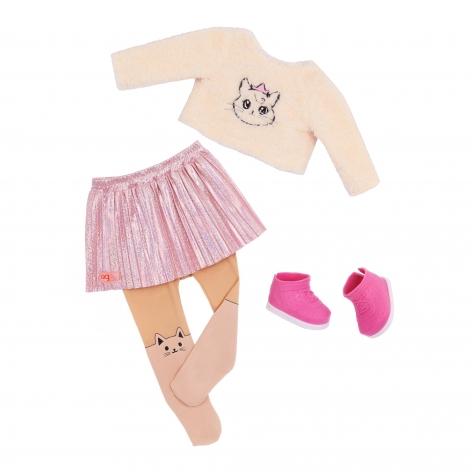Our Generation Лялька Шила з кошеням Семмі та аксесуарами 46см - lebebe-boutique - 6