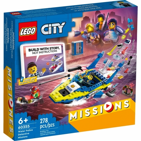 LEGO Конструктор City Missions Детективні місії водної поліції - lebebe-boutique - 6