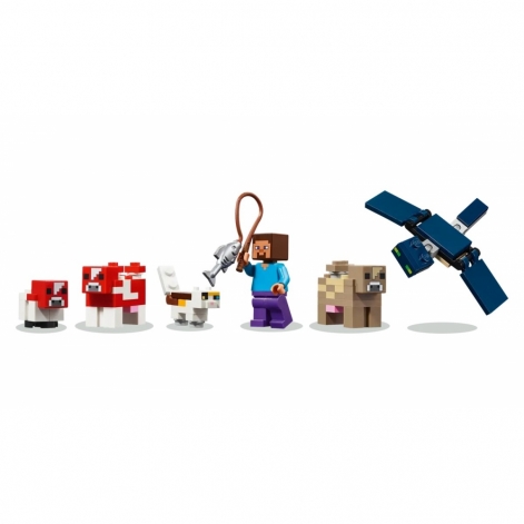 LEGO Конструктор Minecraft Грибний будинок - lebebe-boutique - 7