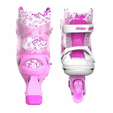 NEON Ролики INLINE SKATES Рожевий (Розмір 34-37) - lebebe-boutique - 2