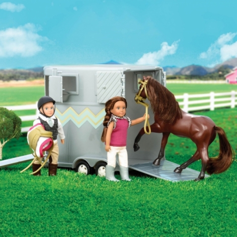LORI Транспорт для ляльок - Трейлер для конячки - lebebe-boutique - 7
