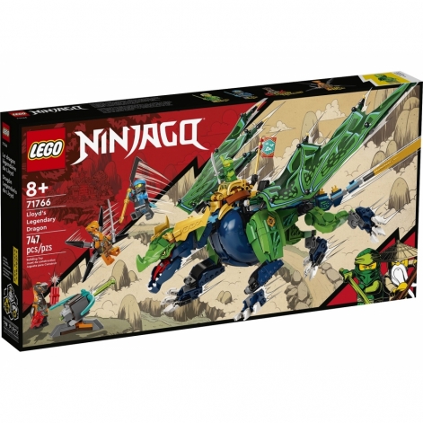 LEGO Конструктор Ninjago Легендарний дракон Ллойда 71766 - lebebe-boutique - 8