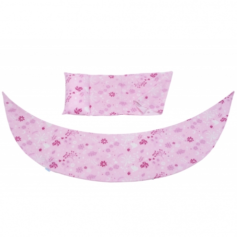 Набір аксесуарів для подушки Nuvita DreamWizard, рожевий