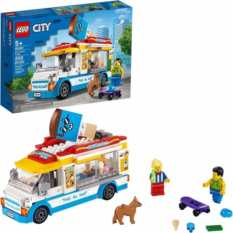 LEGO Конструктор City Вантажівка морозивника 60253 - lebebe-boutique - 4