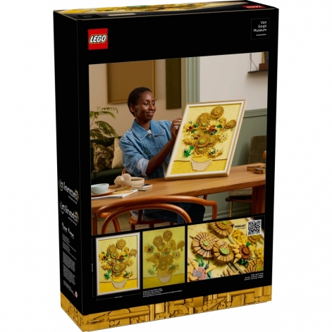 Конструктор LEGO ART Vincent van Gogh — Соняшники - lebebe-boutique - 3