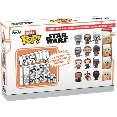 Набір подарунковий Funko POP (Bitty): Mandalorian 4PK - Marshal - lebebe-boutique - 4