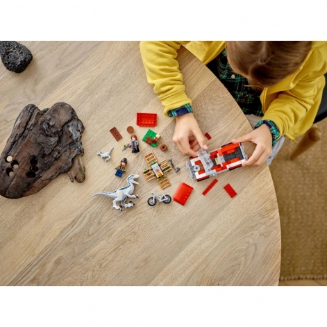 LEGO Конструктор Jurassic World Блу та впіймання бета-велоцираптора - lebebe-boutique - 3
