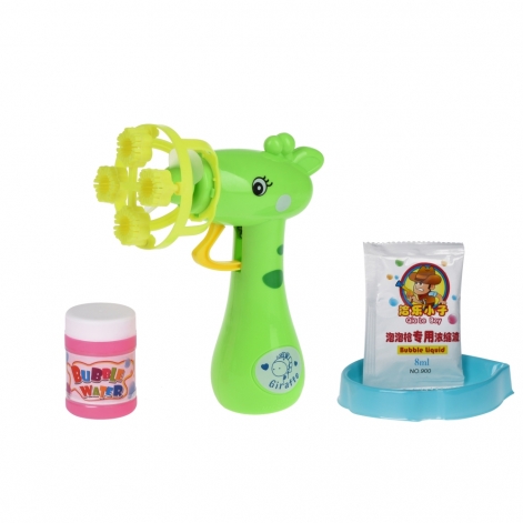 Мильні бульбашки Bubble Gun Жираф (зелений) - lebebe-boutique - 2