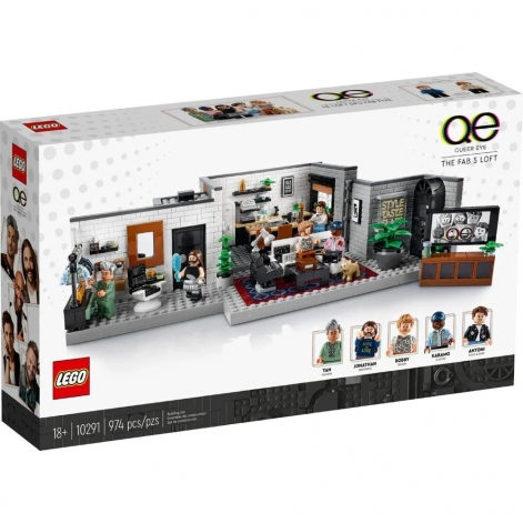 LEGO Конструктор Creator Queer Eye - The Fab 5 Loft 10291