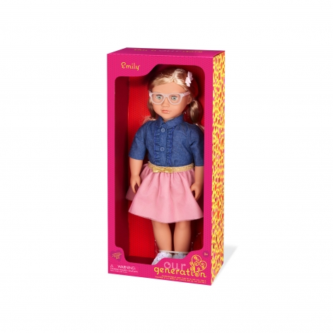 Our Generation Лялька Емілі в джинсовій сорочці 46см - lebebe-boutique - 5