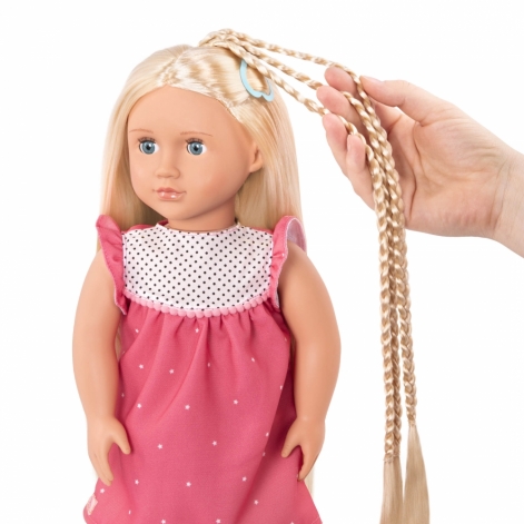 ЛялькаOur Generation Хейлі (46 см) з волоссям що росте, блондинка - lebebe-boutique - 7