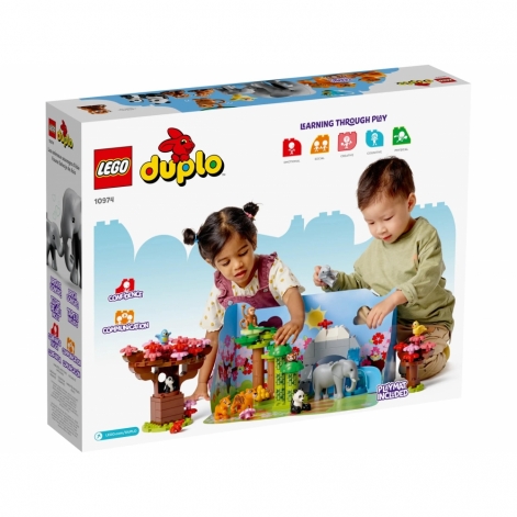 LEGO Конструктор DUPLO Town Дикі тварини Азії - lebebe-boutique - 7