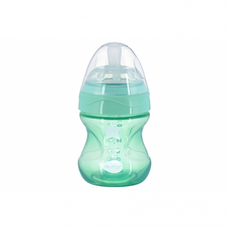 Дитяча антиколікова пляшечка Mimic® Nuvita, 150 мл, зелена