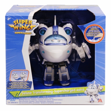 Ігрова фігурка-трансформер Super Wings Supercharge Lights & Sounds Astra - lebebe-boutique - 3