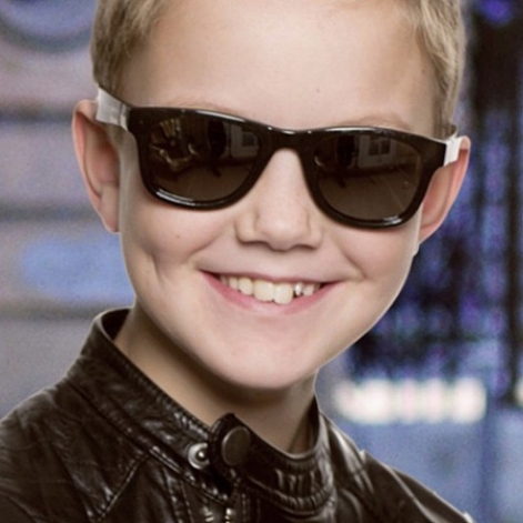 Koolsun Дитячі сонцезахисні окуляри чорні серії Wave (Розмір: 1+) - lebebe-boutique - 5