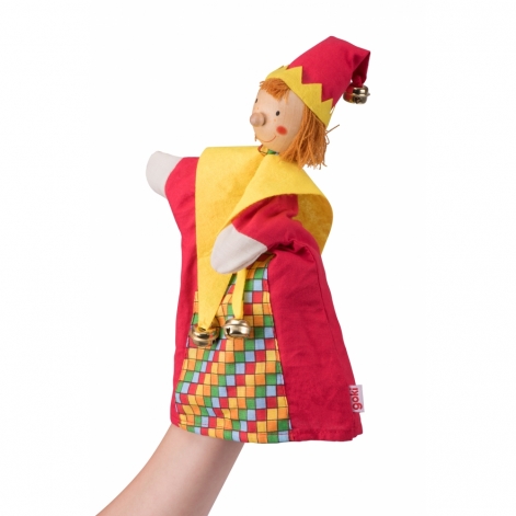 Лялька-рукавичка goki Блазень - lebebe-boutique - 2