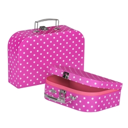 goki Ігрова валіза рожева в горошок