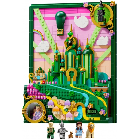 Конструктор LEGO Wicked Смарагдове місто настінний арт - lebebe-boutique - 2