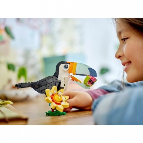 Конструктор LEGO Creator Дикі тварини: тропічний тукан - lebebe-boutique - 9