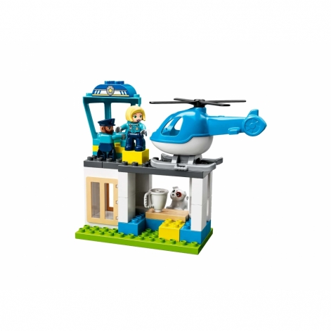 LEGO Конструктор DUPLO Town Поліцейська дільниця та гелікоптер - lebebe-boutique - 3