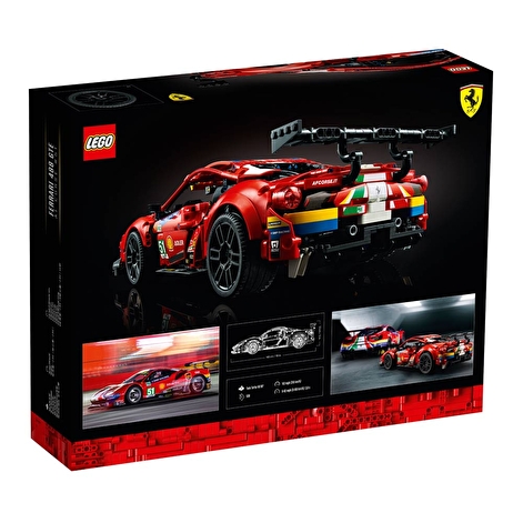 LEGO Конструктор Technic Ferrari 488 GTE "AF Corse # 51" 42125 - lebebe-boutique - 7