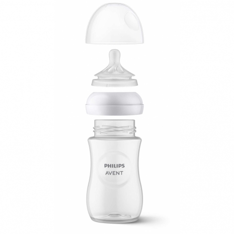 Philips Nipple Avent Silicone Natural Flow, middle flow 2pcs 3m+ (SCY964/02) - lebebe-boutique - 3