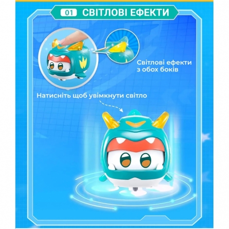 Super Wings Ігровий набір Transforming Тіно і улюбленець (Tino & Pet) - lebebe-boutique - 2