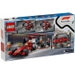 Конструктор LEGO City Піт-стоп і піт-екіпаж F1 з болідом Ferrari - lebebe-boutique - 11