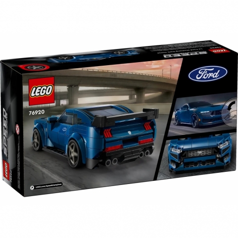 LEGO Конструктор Speed Champions Спортивний автомобіль Ford Mustang Dark Horse - lebebe-boutique - 2