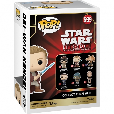 Funko Фігурка Funko POP Star Wars: PM 25th - Obi-Wan (Young) - lebebe-boutique - 3