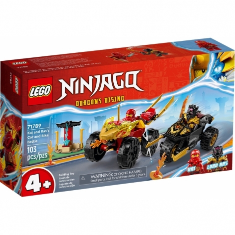 LEGO Конструктор Ninjago Кай та Рас: Битва на машині та мотоциклі - lebebe-boutique - 7