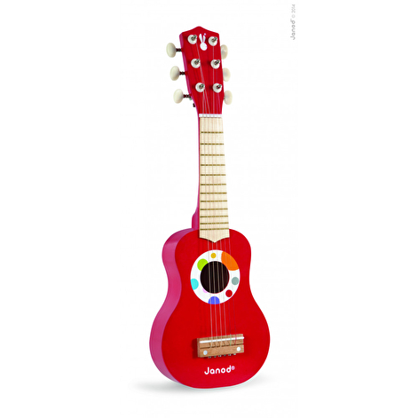  Музичний інструмент Моя перша гітара червона - lebebe-boutique - 3