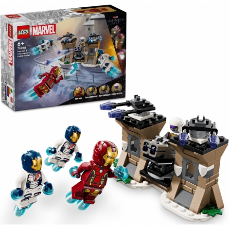 Конструктор LEGO Marvel Залізна Людина і Залізний легіон проти солдата Гідри - lebebe-boutique - 2