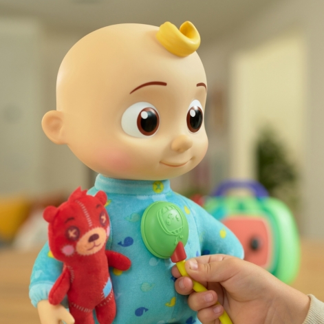 CoComelon М’яка іграшка Roto Plush Джей Джей час сну, зі звуком - lebebe-boutique - 7