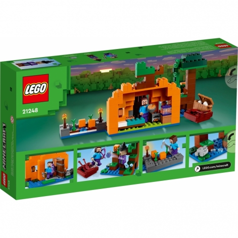 LEGO Конструктор Minecraft Гарбузова ферма - lebebe-boutique - 10