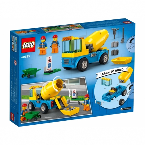 LEGO Конструктор City Вантажівка-бетонозмішувач - lebebe-boutique - 6