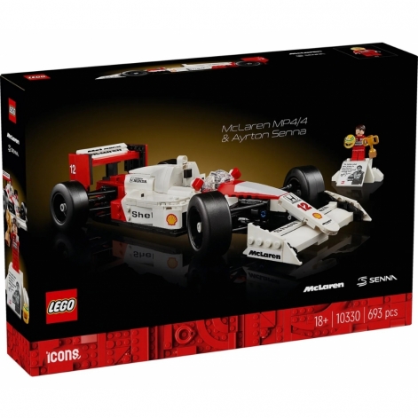 LEGO Конструктор Icons McLaren MP4/4 і Айртон Сенна