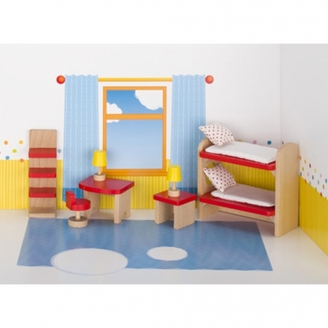 Набір для ляльок goki Меблі для дитячої кімнати - lebebe-boutique - 2