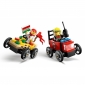 Конструктор LEGO City «Піца-авто проти пожежної машини» Набір перегонів - lebebe-boutique - 5