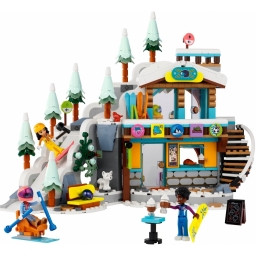 LEGO Конструктор Friends Святкова гірськолижна траса й кафе