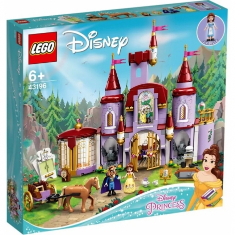 LEGO Конструктор Disney Princess Замок Белль і Чудовиська 43196