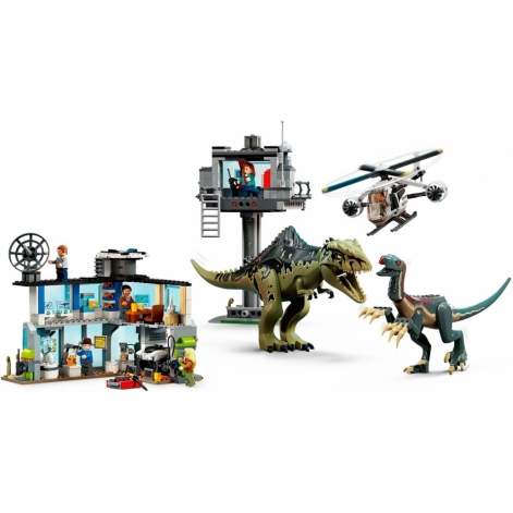 LEGO Конструктор Jurassic World Атака гігантозавра та теризинозавра - lebebe-boutique - 4