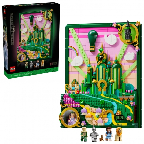 Конструктор LEGO Wicked Смарагдове місто настінний арт - lebebe-boutique - 10