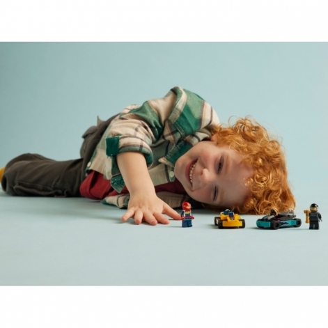Конструктор LEGO City Картинг і гонщики - lebebe-boutique - 3