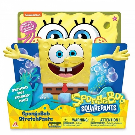 Інтерактивна іграшка SpongeBob StretchPants Губка Боб (SpongeBob) зі звуком - lebebe-boutique - 6