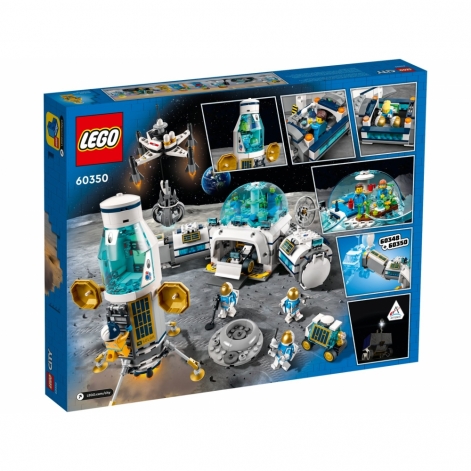 LEGO Конструктор City Місячна Дослідницька база 60350 - lebebe-boutique - 9