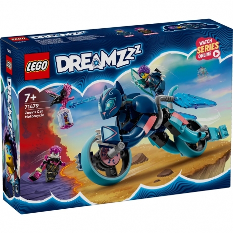 LEGO Конструктор DREAMZzz Котячий мотоцикл Зоуі